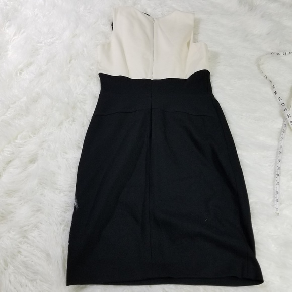 Taylor Women Sleeveless Dress Black and Cream - Picture 8 of 8